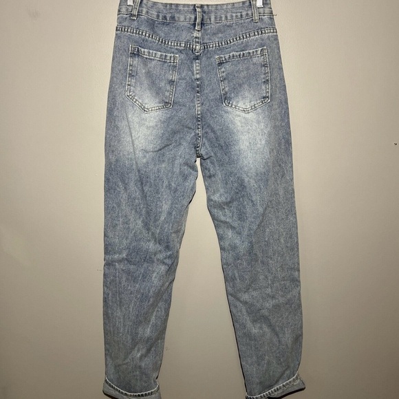 URSIME Embroidered Beaded Jeans Women’s Size Medium (waist 30”) Boho Hi Rise - Picture 4 of 10